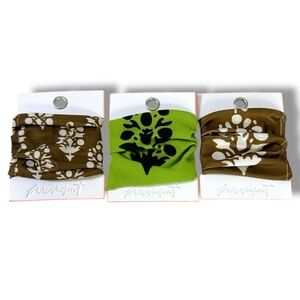 Free People FP Movement Rumble Hair Tie Lot Set of 3 NWT Buti Logo Wristband